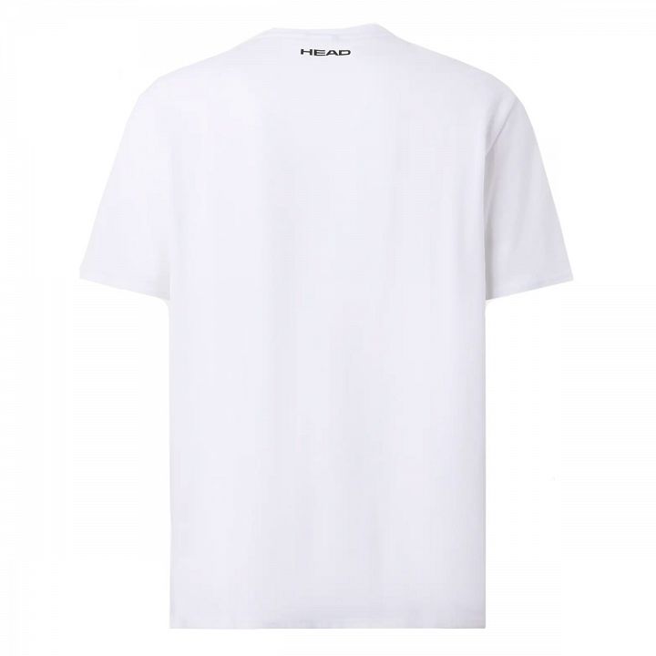 Head Vision T-Shirt White / Navy